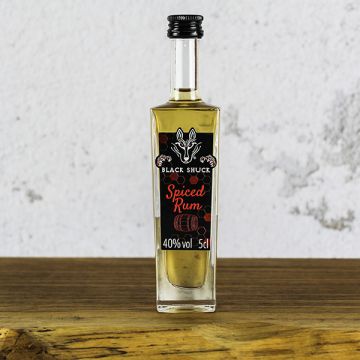 Black Shuck Spiced Rum Miniature