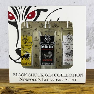 Black Shuck Gin Miniature Gift Pack 3x5cl